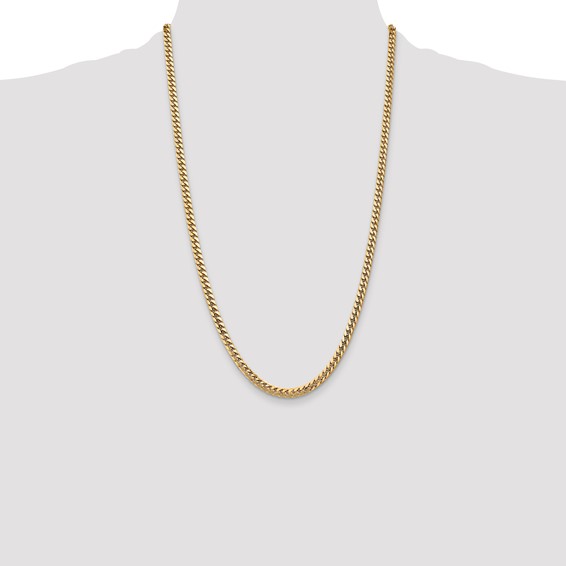 Leslie's 14k 4.3mm Solid Miami Cuban Chain