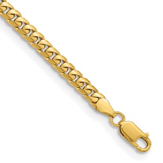 Leslie's 14k 5mm Solid Miami Cuban Chain