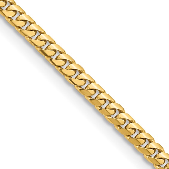 Leslie's 14k 5mm Solid Miami Cuban Chain