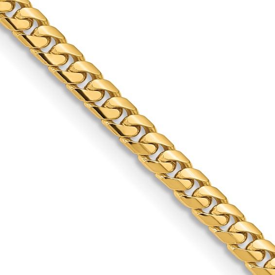 Leslie's 14k 5.5mm Solid Miami Cuban Chain