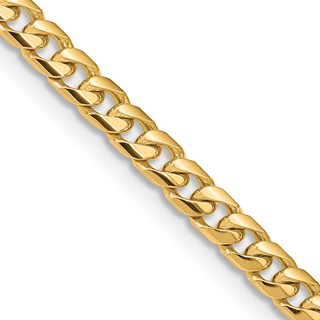 Leslie's 14k 6.25mm Solid Miami Cuban Chain