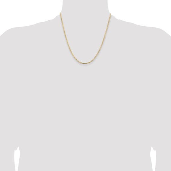 Leslie's 14k 2.85mm Semi-Solid Curb Chain