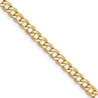 Leslie's 14k 2.85mm Semi-Solid Curb Chain