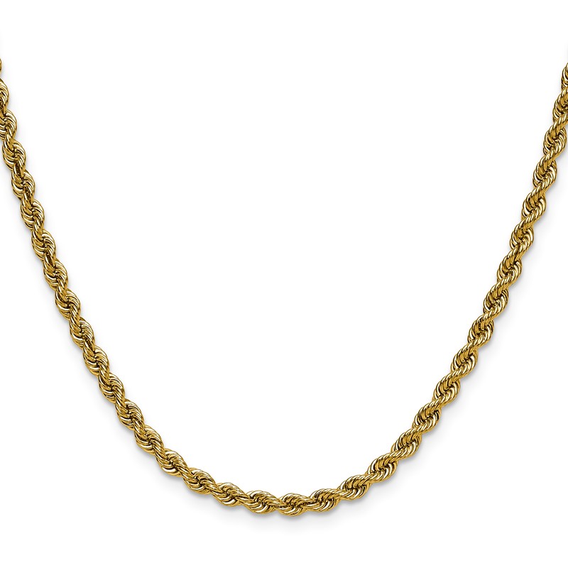 14k 3.65mm Regular Rope Chain