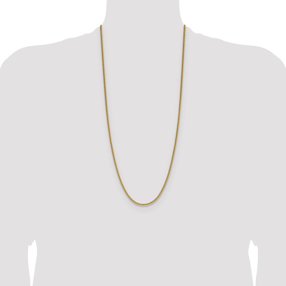 Leslie's 14K 2.5mm Spiga Chain