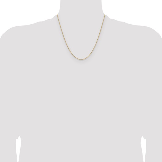 Leslie's 14K 1.5mm D/C Square Cable Chain