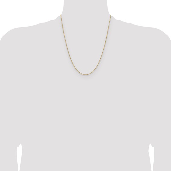 Leslie's 14K 1.5mm D/C Square Cable Chain