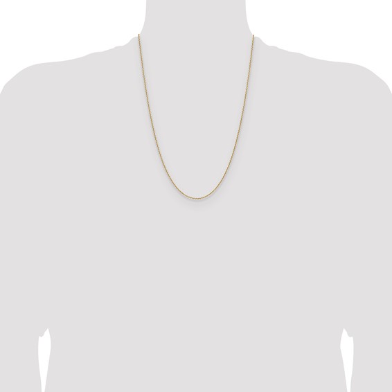 Leslie's 14K 1.5mm D/C Square Cable Chain