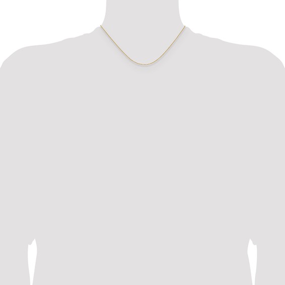 Leslie's 14K Diamond-Cut Round Cable Chain