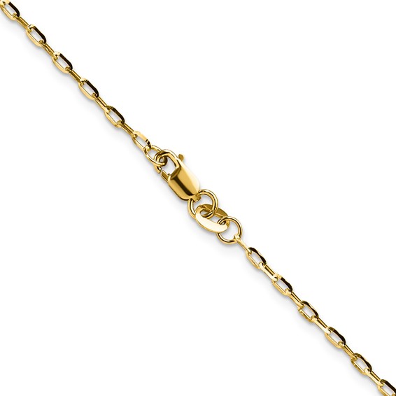 Leslie's 14K 1.75mm D/C Open Long Link Cable Chain