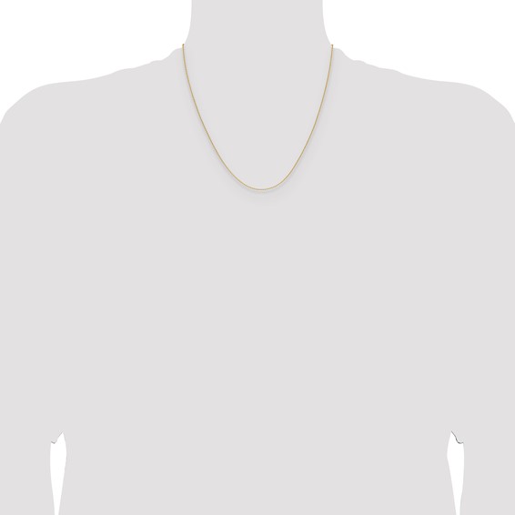 Leslie's 14K 1mm D/C Oval Link Chain