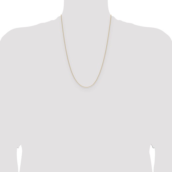 Leslie's 14K 1mm D/C Oval Link Chain