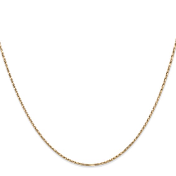 Leslie's 14K 1.3mm Round Snake Chain