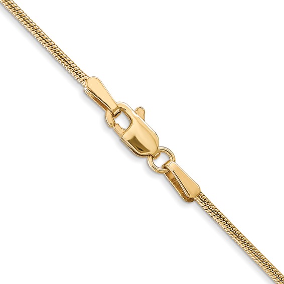 Leslie's 14K 1.3mm Round Snake Chain