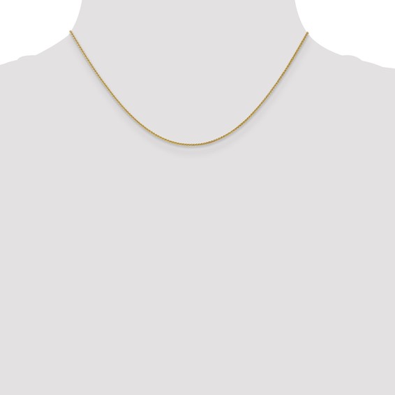 Leslie's 10K 1mm Spiga Chain