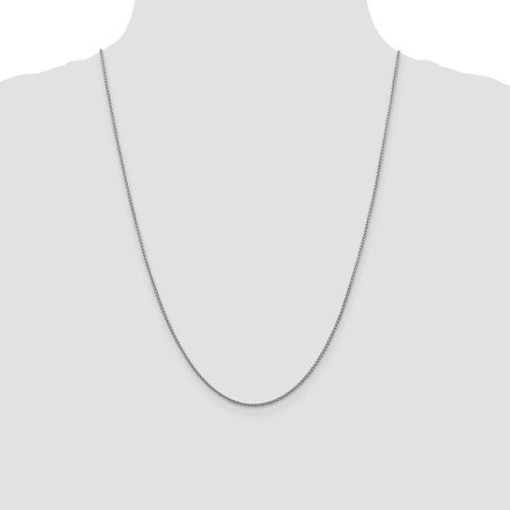 Leslie's 10K White Gold 1.5mm  D/C Spiga Chain