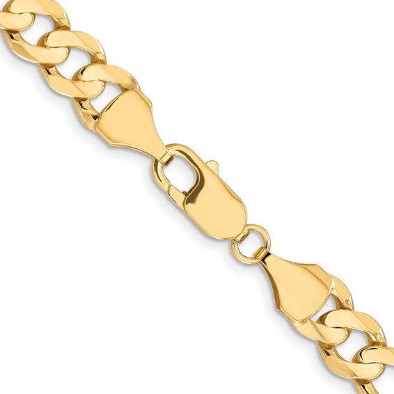 Leslie's 10K 8.75mm Concave Figaro Chain