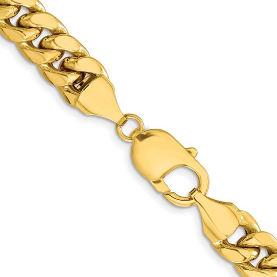 Leslie's 10K Semi-Solid 9.3mm Miami Cuban Chain