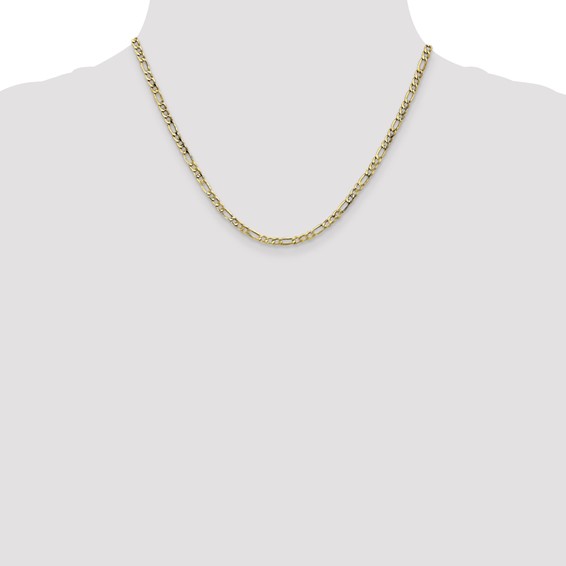 Leslie's 10K 3.5mm Semi-Solid Figaro Chain
