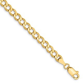 Leslie's 10K 4.3mm Semi-Solid Curb Chain