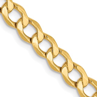 Leslie's 10K 4.3mm Semi-Solid Curb Chain