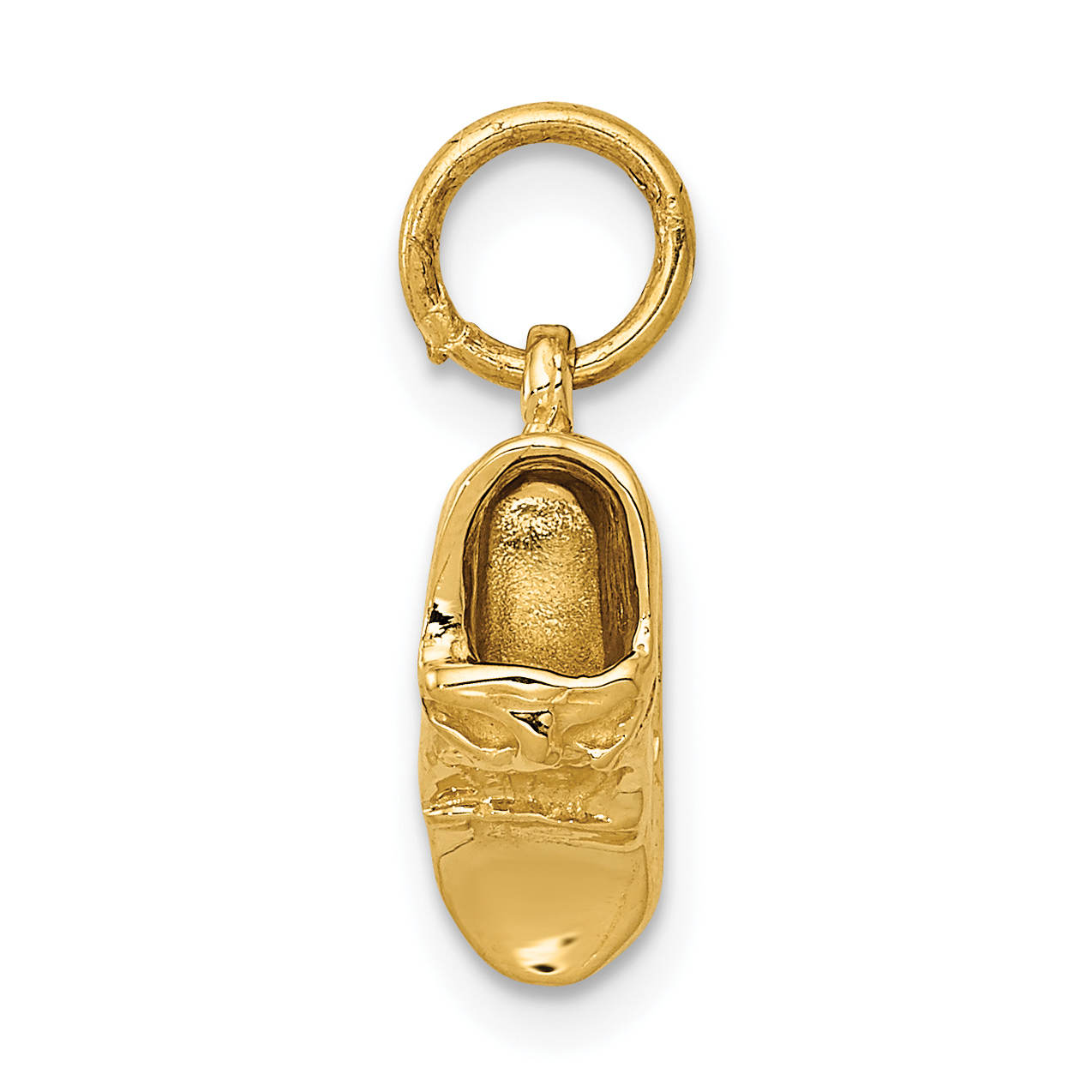 14k  3D Single Baby Shoe Charm (A0158/A)