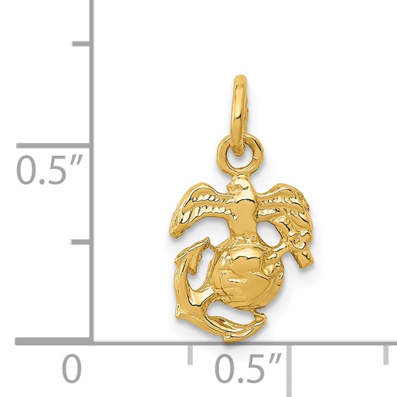 14k U. S. Marine Corps Charm