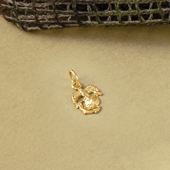 14k U. S. Marine Corps Charm