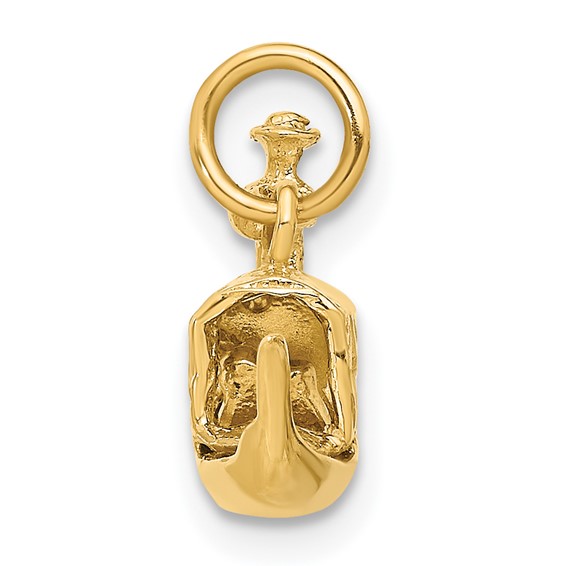 14K  3-D Gondola Charm