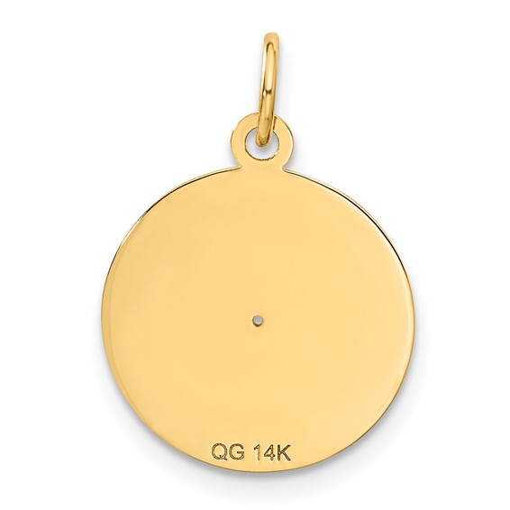 Gold Record Album Charm