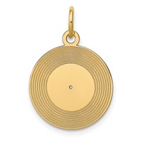 14K Record Album Charm view 1