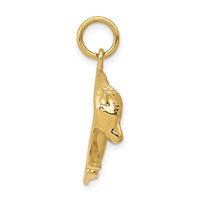 14K Bear Charm view 2