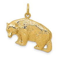 14K Bear Charm view 1