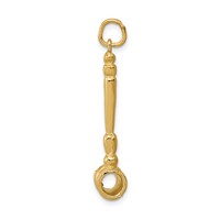 14K 3-D Gavel Charm view 2