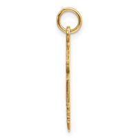 14K Yellow Gold Large M.d. Caduceus Charm view 2