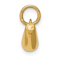 14K Yellow Gold 3-D Small Megaphone Charm view 4