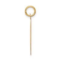 14K Happy Anniversary 20mm Engravable Disc Charm view 2