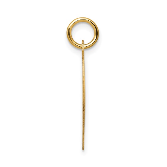 14K HAPPY ANNIVERSARY 18mm Engravable Heart Charm