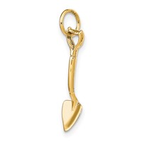 14K 3-D Spade Charm view 5