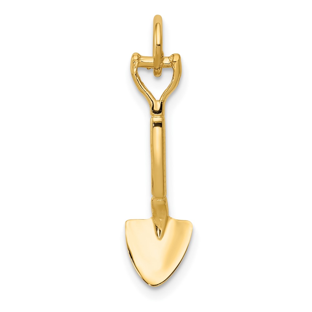 14k 3-D Spade Charm (A2140)
