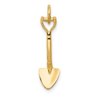 14K 3-D Spade Charm view 1