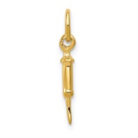 14K Yellow Gold Doctors Syringe Charm view 3