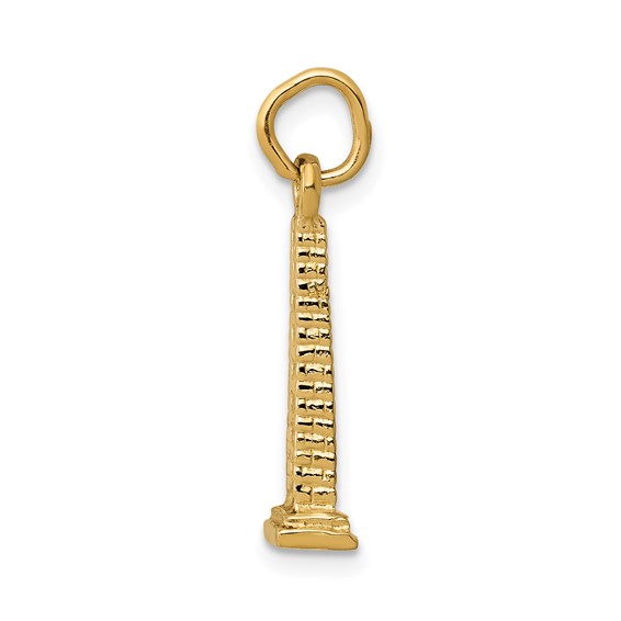 14K 3-D Washington Monument Charm
