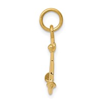 14K Yellow Gold 3-D Anchor Charm view 2