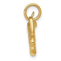14K Yellow Gold 3-D Golf Bag Charm view 2