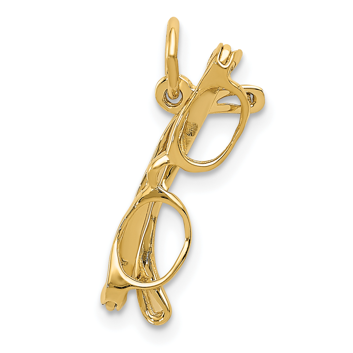 14k Moveable Glasses Charm (A9139)