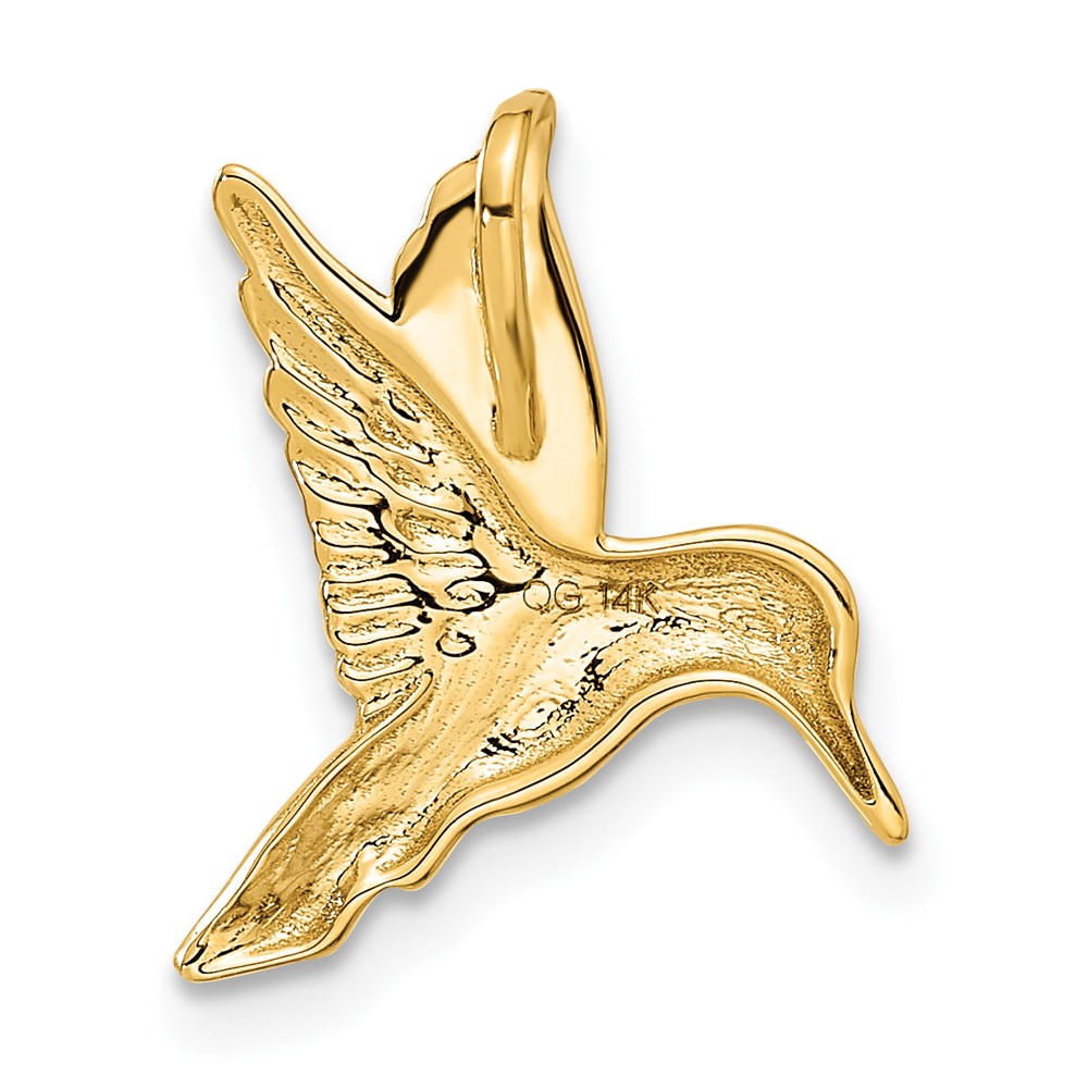 14k Hummingbird Chain Slide (A9199)