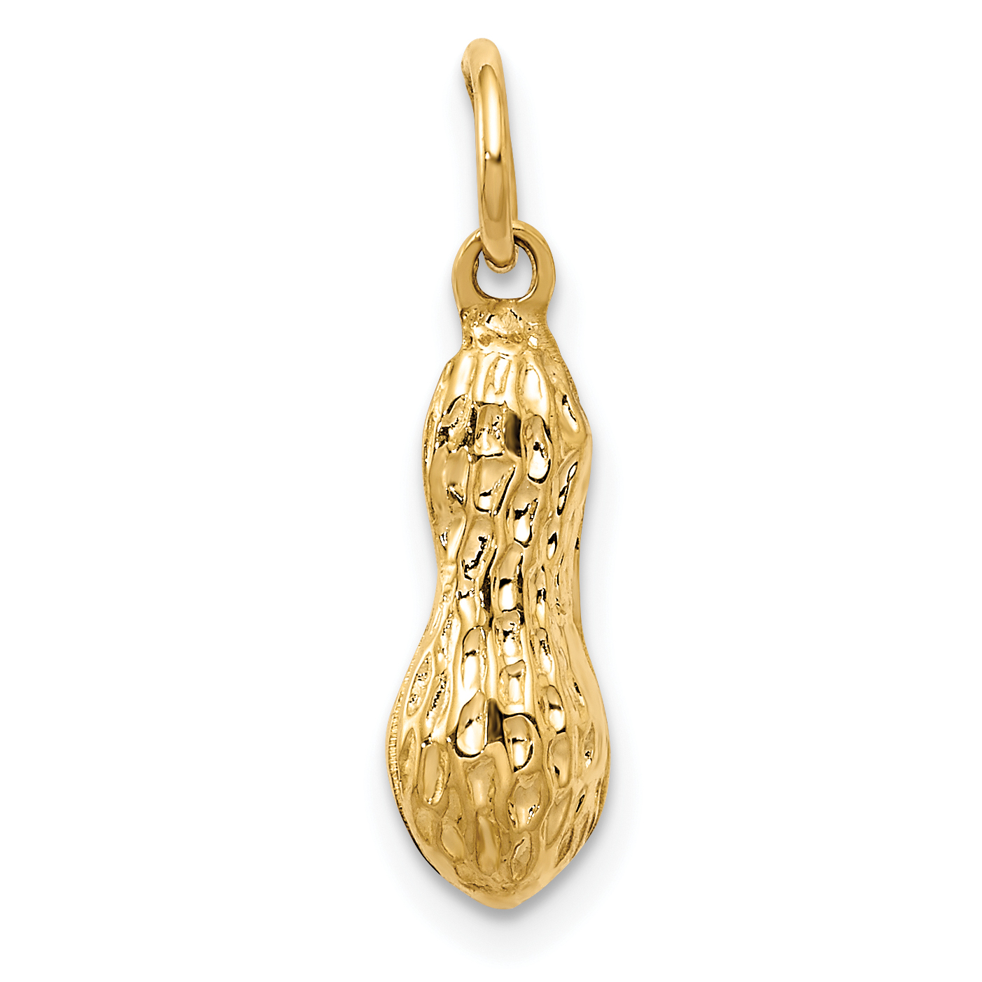 14k 3D Peanut Charm (A9347)