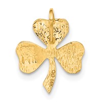 14K Yellow Gold Shamrock Chain Slide view 3