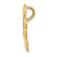 14K Yellow Gold Shamrock Chain Slide view 2